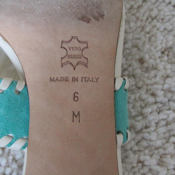 Italian Shoemakers (Brown Like New), Blue & Will's Fancy Sandals (Lot of 3) - Picture 16 of 16